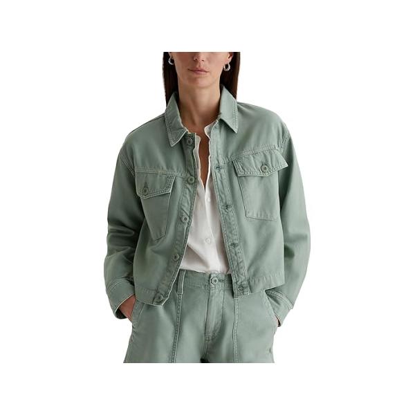 取寄) AGジーンズ レディース バレッタ ユーティリティ シャツ