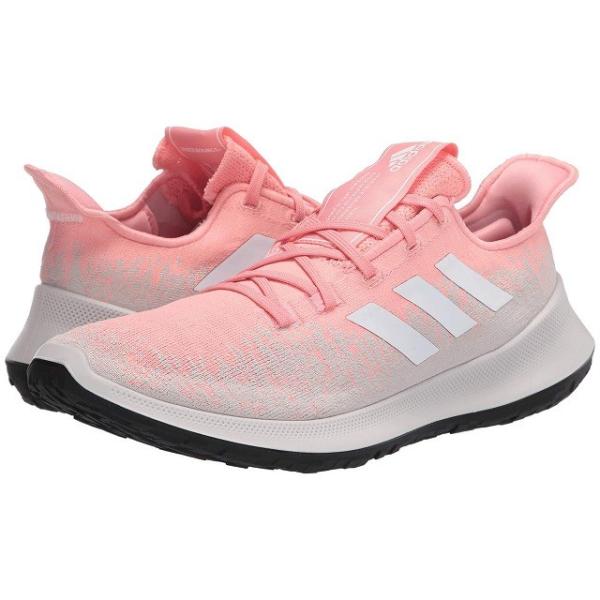 取寄 アディダス レディース センスバウンス ランニングシューズ Sensebounce Pink Footwear Adidas Adidas Women Running Sensebounce Glory Pink Footwear White Chalk Pearl Adid ジェットラグ店