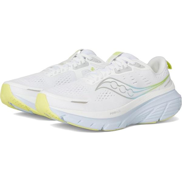 P最大21倍10/24-26限定 (取寄) サッカニー レディース ガイド 18 Saucony women Guide 18 White/Ice Melt