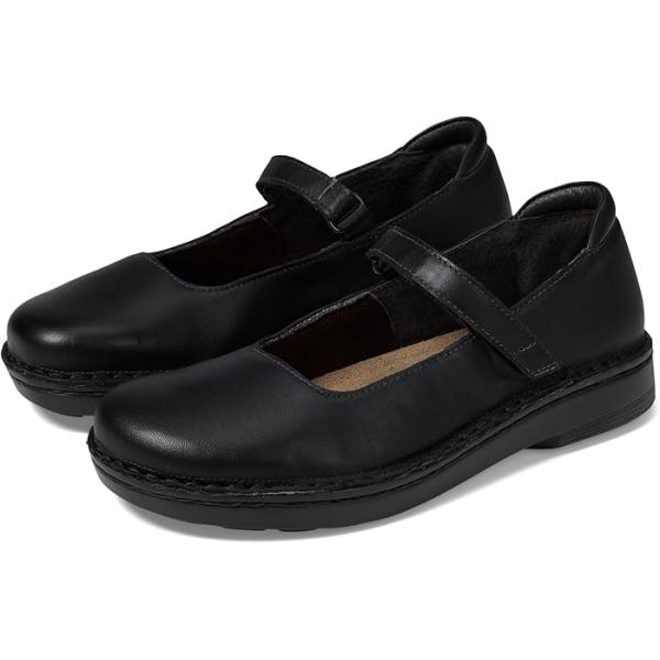 (取寄) ナオト レディース  Naot women Naot Martinos Jet Black Leather P最大17倍1/1限定 (取寄) ナオト レディース Naot women Martinos Jet