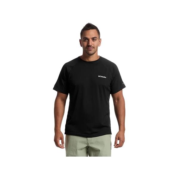 (取寄) コロンビア メンズ アルパイン チル プロ ショート スリーブ クルー Columbia men Alpine Chill Pro Short Sleeve Crew Black Columbia（コロンビア） (取寄) メンズ アルパイン チル プロ ショート