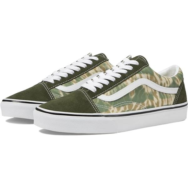 (取寄) バンズ オールド スクール Vans Vans Old Skool Woodland Wash Olive