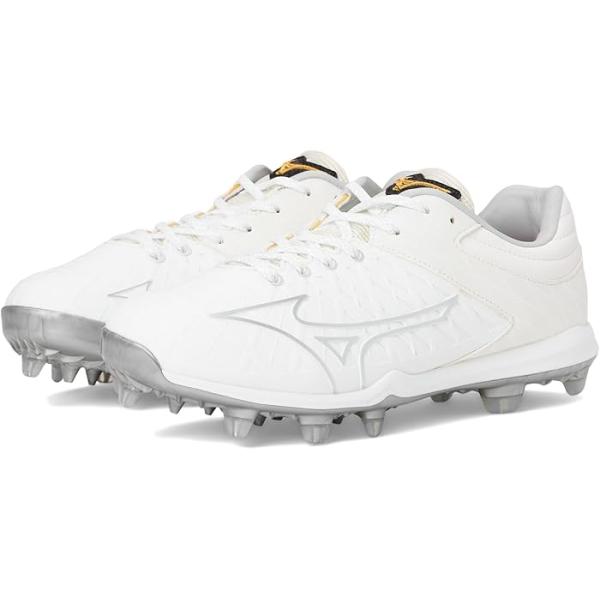 (取寄) ミズノ レディース プロ FP ロー TPU Mizuno women Pro Fp Low Tpu White-Silver MIZUNO（ミズノ） P最大17倍1/1限定 (取寄) レディース プロ FP ロー