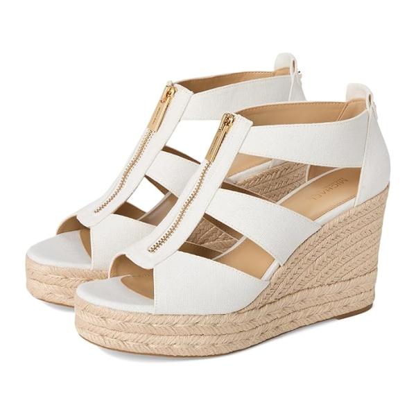 (取寄) マイケルコース レディース エッタ ウェッジ MICHAEL Michael Kors women Etta Wedge Optic White MICHAEL KORS（マイケルコース） (取寄) レディース エッタ ウェッジ