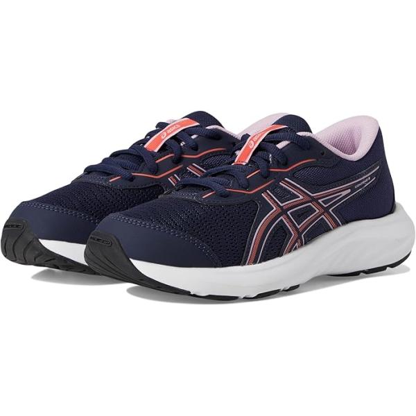 (取寄) アシックス キッズ キッズ コンテンド 9 GS (リトル キッド/ビッグ キッド) ASICS Kids kids Contend 9 GS (Little Kid/Big Kid) Midnight/Coral Reef
