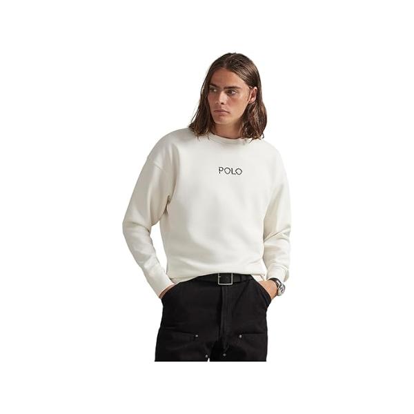 (取寄) ラルフローレン メンズ リラックスド-フィット フィット ロゴ ダブルニット スウェットシャツ Polo Ralph Lauren men Relaxed Fit Logo Double-knit Sweatshirt Polo Black POLO RALPH LAUREN（ポロ・ラルフローレン） (取寄) ラルフローレン