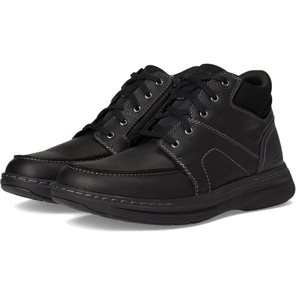 (取寄) クラークス メンズ ミッド Clarks men Craftwell Mid Black Tumbled Leather Clarks（クラークス） P最大17倍1/1限定 (取寄) メンズ ミッド Clarks