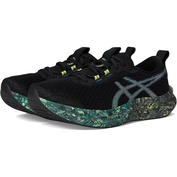 P最大21倍10/24-26限定 (取寄) アシックス メンズ ヌーサ トライ 16 ASICS men Noosa Tri 16 Black/Jasper Green