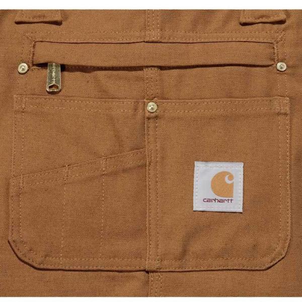 carhartt オーバーオール ブラウン 38×30 Carhartt 「Carhartt」 オーバーオール 30 inch ブラウン メンズ