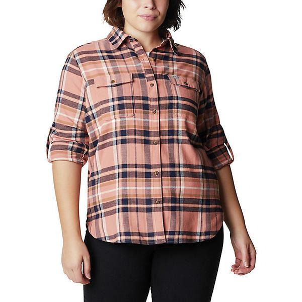 Columbia（コロンビア） シャツ レディース 長袖 チェック 襟付き