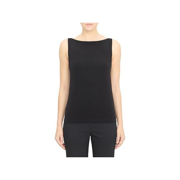 (取寄) ヴィンス レディース ボート ネック タンク Vince women Boat Neck Tank Black VINCE（ヴィンス） P最大17倍1/1限定 (取寄) レディース ボート ネック