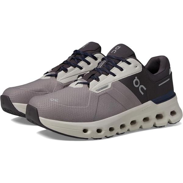 P最大12倍10/2-3限定 (取寄) オン メンズ クラウドランナー 2 ウォータープルーフ On men Cloudrunner 2 Waterproof Zinc/Midnight