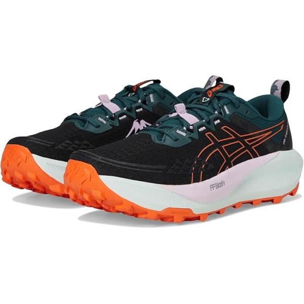 P最大12倍10/2-3限定 (取寄) アシックス レディース ゲル-トラブーコ 13 ASICS women GEL-Trabuco 13 Black/Nova Orange