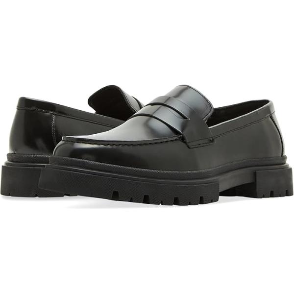 (取寄) スティーブマデン メンズ ゼファー Steve Madden men Steve Madden Zephyr Black Box Leather STEVE MADDEN（スティーブ・マデン） (取寄) メンズ ゼファー シューズ