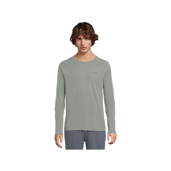 (取寄) ヘリーハンセン メンズ トレイル ロング スリーブ T-シャツ Helly Hansen men Trail Long Sleeve T-Shirt Grey Cactus HELLY HANSEN（ヘリーハンセン） P最大17倍1/1限定 (取寄) メンズ