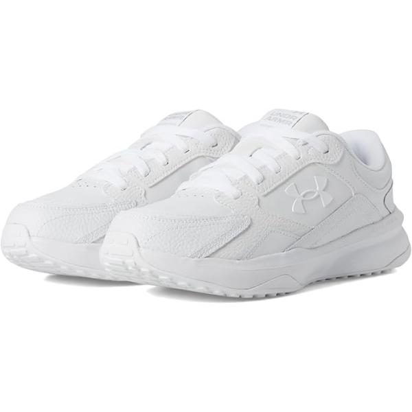 (取寄) アンダーアーマー レディース エッジ レザー Under Armour women Edge Leather White/White/White UNDER ARMOUR（アンダーアーマー） P最大17倍1/1限定 (取寄