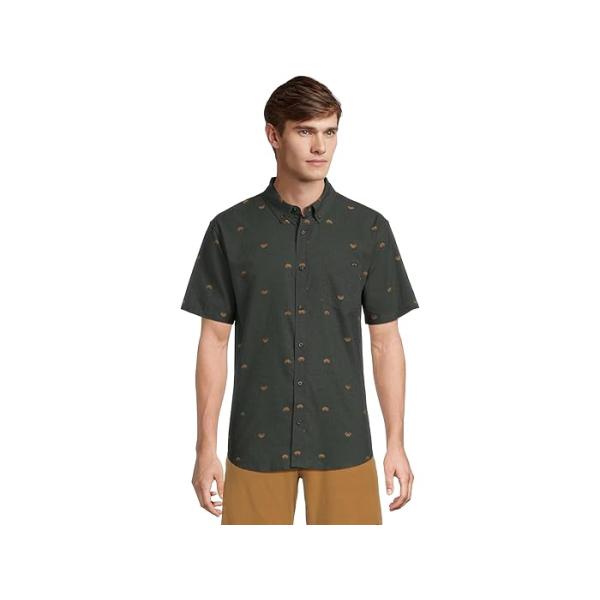 (取寄) ビラボン メンズ オール デイ ジャカード ショート スリーブ Billabong men All Day Jacquard Short Sleeve Deep Blue BILLABONG（ビラボン） (取寄) メンズ オール デイ ジャカード