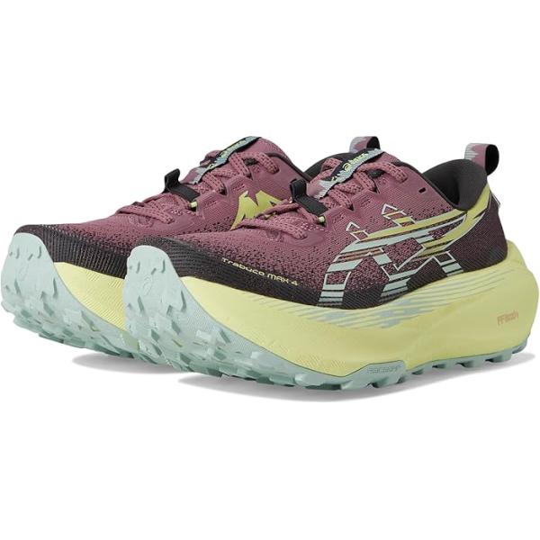 P最大12倍10/2-3限定 (取寄) アシックス レディース トラブーコ マックス 4 ASICS women Trabuco Max 4 Purple Oxide/Cold Moss