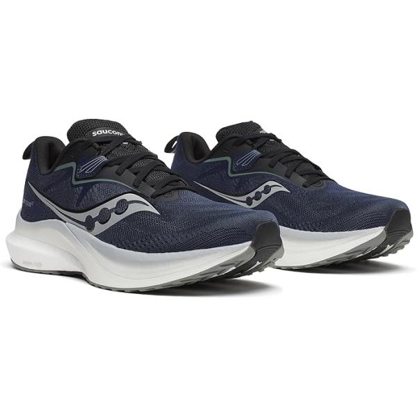 P最大21倍10/24-26限定 (取寄) サッカニー メンズ テンパス 2 Saucony men Tempus 2 Navy/Black