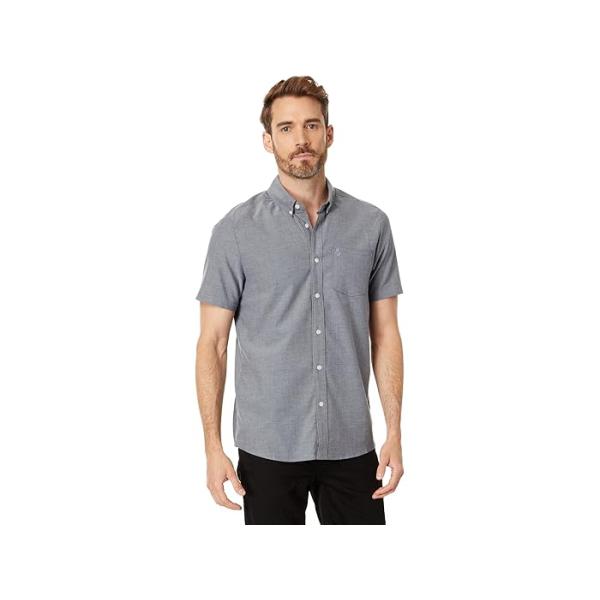 (取寄) ボルコム メンズ エバレット オックスフォード ショート スリーブ Volcom men Everett Oxford Short Sleeve Black 1 VOLCOM（ボルコム） (取寄) メンズ エバレット オックスフォード