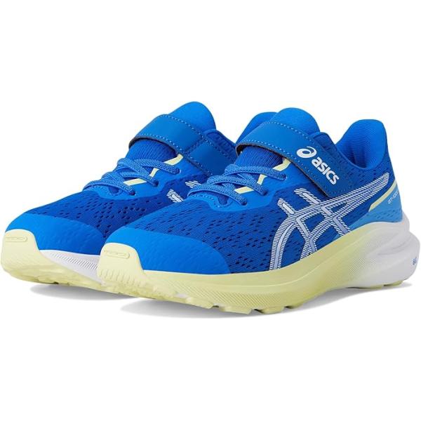 (取寄) アシックス キッズ キッズ GT-1000 13 ピーエス (トドラー/リトル キッド) ASICS Kids kids Gt-1000 13 PS (Toddler/Little Kid) Illusion Blue/White