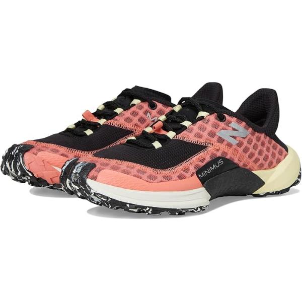 P最大12倍10/2-3限定 (取寄) ニューバランス スニーカー レディース ミニマス トレイル v1 New Balance women Minimus Trail v1 Sunfade Red/Black/Parchment