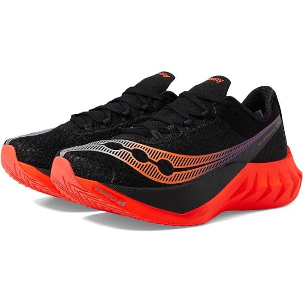 P最大21倍10/24-26限定 (取寄) サッカニー レディース エンドルフィン プロ 4 Saucony women Endorphin Pro 4 Black/Vizired
