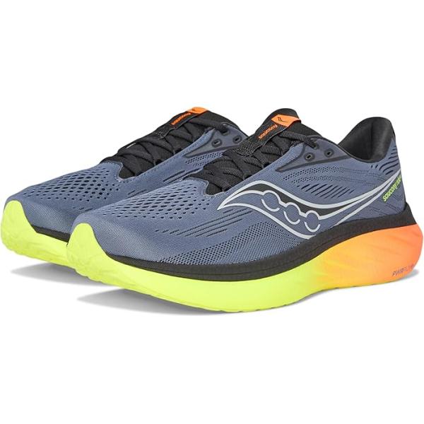 P最大21倍10/24-26限定 (取寄) サッカニー メンズ ライド 18 Saucony men Ride 18 Shadow/Vizi