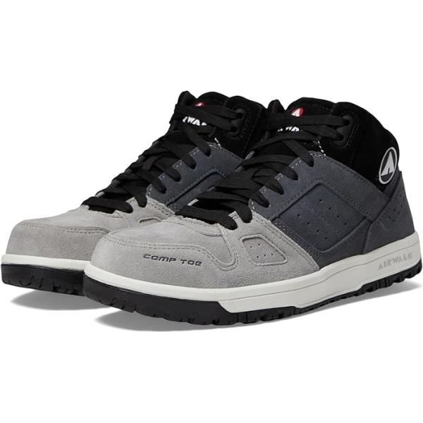 (取寄) エアウォークワーク メンズ モンゴ ミッド コンプ トゥ エー SR Airwalk Work men Airwalk Work Mongo Mid Comp Toe EH SR Black 取寄) エアウォークワーク メンズ モンゴ ミッド コンプ トゥ エー SR
