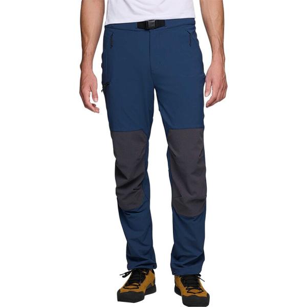 (取寄) ブラックダイヤモンド メンズ アルパイン ハイブリット パンツ - メンズ  men Alpine Hybrid Pant - Men's Indigo/Carbon 取寄) ブラックダイヤモンド メンズ アルパイン ハイブリット パンツ