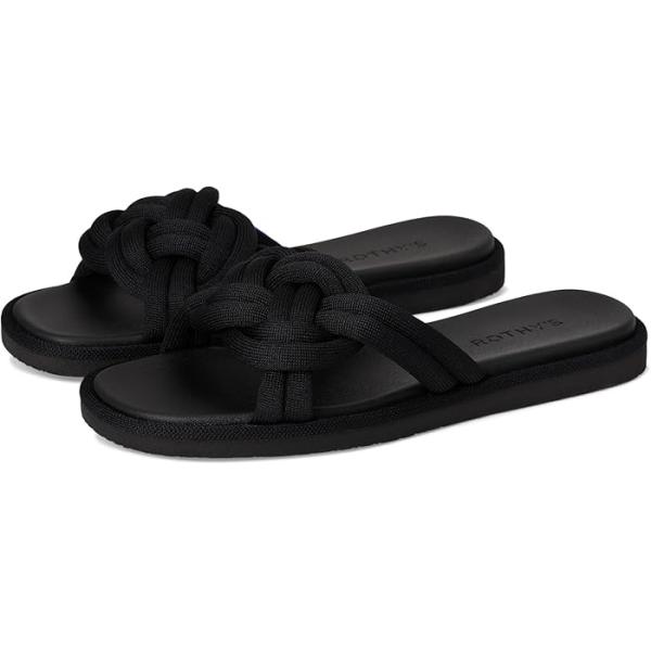 (取寄) レディース ザ サマー サンダル Rothy's women The Summer Sandals Black P最大17倍1/1限定 (取寄) レディース ザ サマー サンダル Rothy's