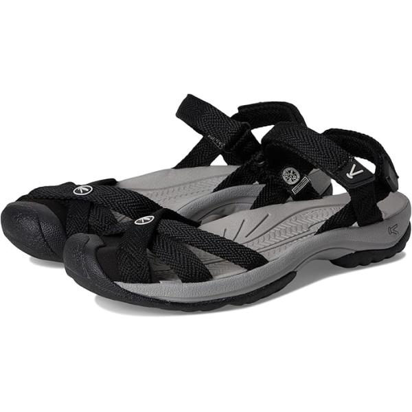 (取寄) キーン レディース バリ ストラップ サンダル KEEN women Bali Strap Sandal Black/Alloy KEEN（キーン） (取寄) レディース バリ ストラップ サンダル KEEN