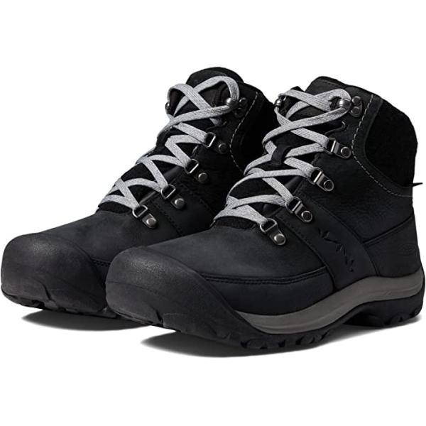 (取寄) キーン レディース カチ 3 ウィンター ミッド ウォータープルーフ KEEN women  Kaci III Winter Mid Waterproof Black/Steel Grey jetrag_f30e75075942c179