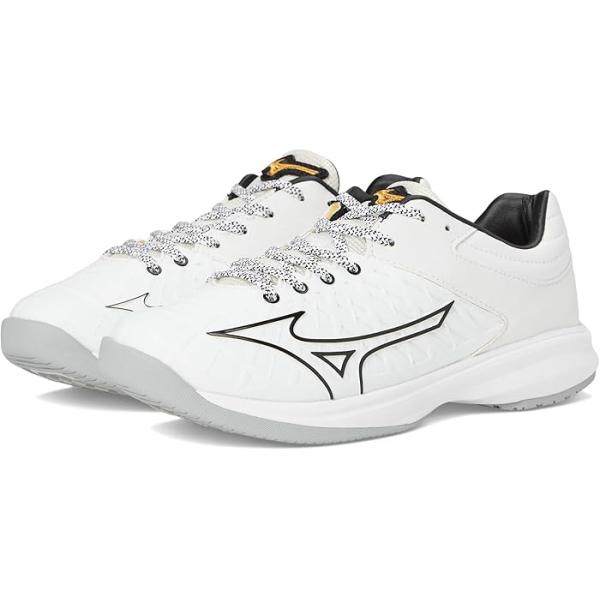 (取寄) ミズノ レディース プロ FP ロー ターフ Mizuno women Pro Fp Low Turf White-Black MIZUNO（ミズノ） P最大17倍1/1限定 (取寄) レディース プロ FP ロー