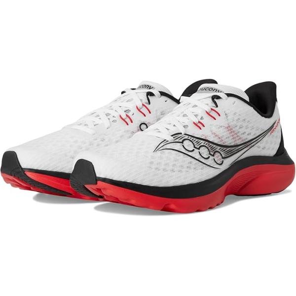 P最大21倍10/24-26限定 (取寄) サッカニー メンズ キンバラ 16 Saucony men Kinvara 16 White/Red