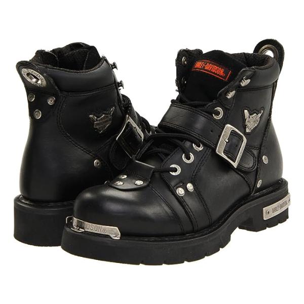 ハーレーダビッドソン ブーツ Beechwood Boot Black 編み上げ jetrag_hd-119909-n