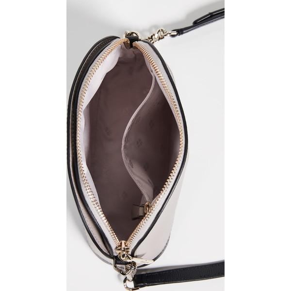 ドーム 取寄 ケイトスペード クロスボディ バッグ スモール シルビア バッグ Kate シルビア スモール New Small Sylvia York Spade Dome Crossbody Bag Warmtaupe Black Katese2c ジェットラグ店