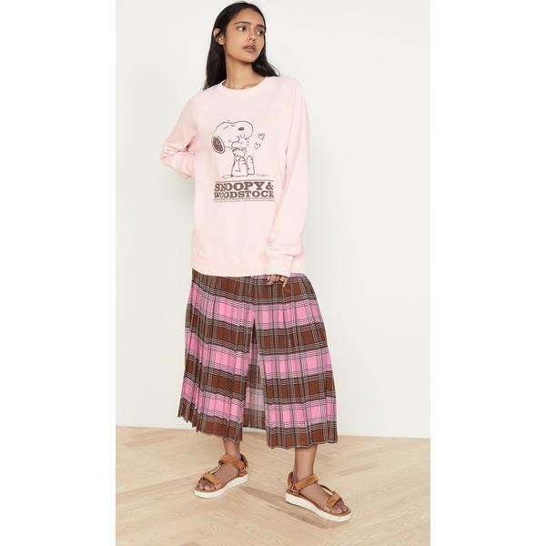 取寄 マークジェイコブス X ピーナッツ スヌーピー アンド ウッドストック スウェットシャツ The Marc Jacobs X Peanuts Snoopy Woodstock Sweatshirt L Mjadb ジェットラグyahoo 店 通販 Yahoo ショッピング