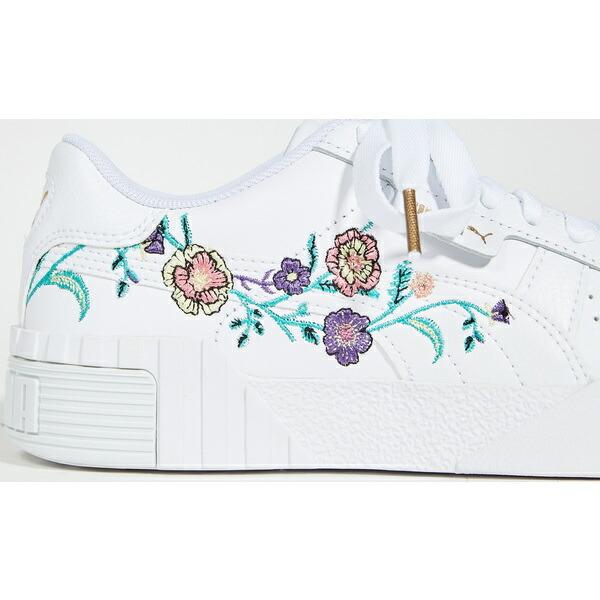 PUMA プーマ スニーカー レディース 花柄 カリ フローラル 白 PUMA プーマ スニーカー レディース 花柄 カリ フローラル 白