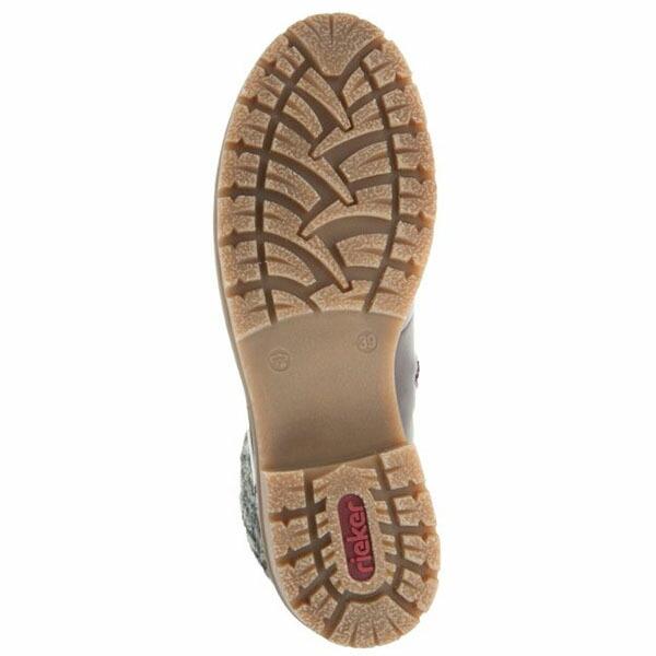 rieker リーカー レディース ブーツ ショートブーツ ローヒール