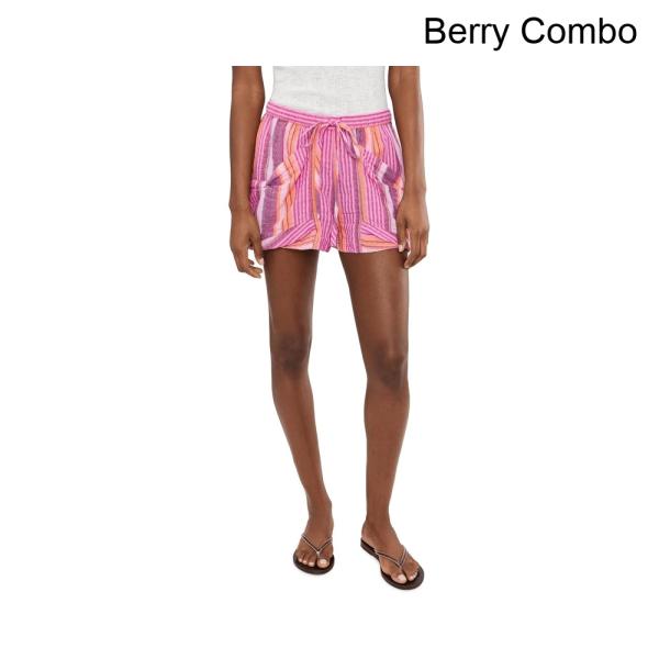 (取寄) フリーピープル グッドフォーチュンストライプショーツ free people Good Fortune Stripe Shorts
