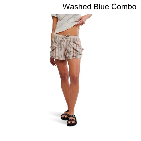 (取寄) フリーピープル グッドフォーチュンストライプショーツ free people Good Fortune Stripe Shorts