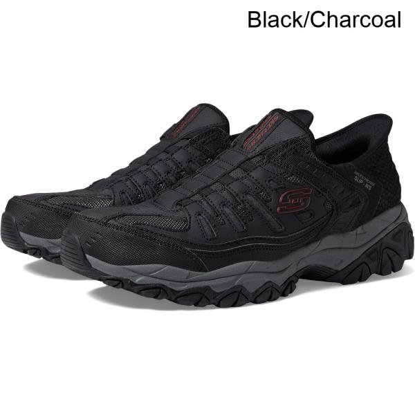 (取寄) スケッチャーズ アフターバーンM.フィットリッジバーンハンズフリースリップイン skechers Afterburn M. Fit Ridgeburn Hands Free Slip-Ins