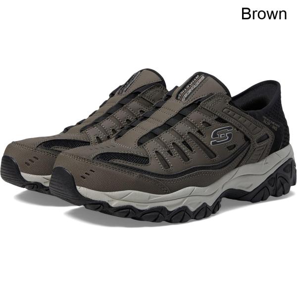 (取寄) スケッチャーズ アフターバーンM.フィットリッジバーンハンズフリースリップイン skechers Afterburn M. Fit Ridgeburn Hands Free Slip-Ins