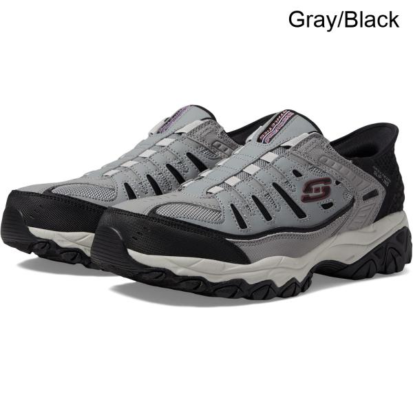 (取寄) スケッチャーズ アフターバーンM.フィットリッジバーンハンズフリースリップイン skechers Afterburn M. Fit Ridgeburn Hands Free Slip-Ins
