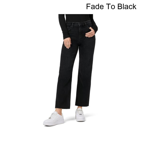 (取寄) ハドソンジーンズ レミハイライズストレートアンクルフェードトゥブラック hudson jeans Remi High-Rise Straight Ankle in Fade To Black