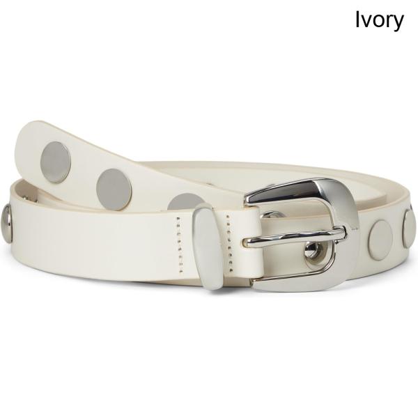 (取寄) メイドウェル スタッデッドウエスタンベルトレザー madewell Studded Western Belt in Leather