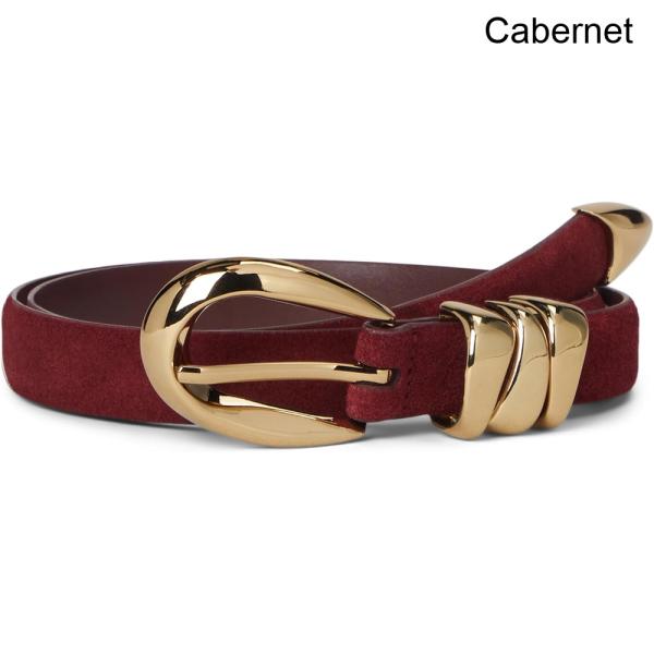 (取寄) メイドウェル スエードのトリプルメタルキーパーベルト madewell Triple Metal Keeper Belt in Suede