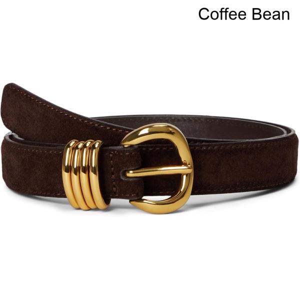 (取寄) メイドウェル スエードのメタルキーパーベルト madewell Metal Keeper Belt in Suede