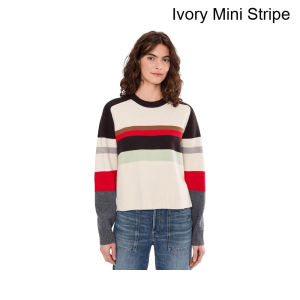 (取寄) メイドウェル ストライプアスペンラグランプルオーバー madewell Stripe Aspen Raglan Pullover